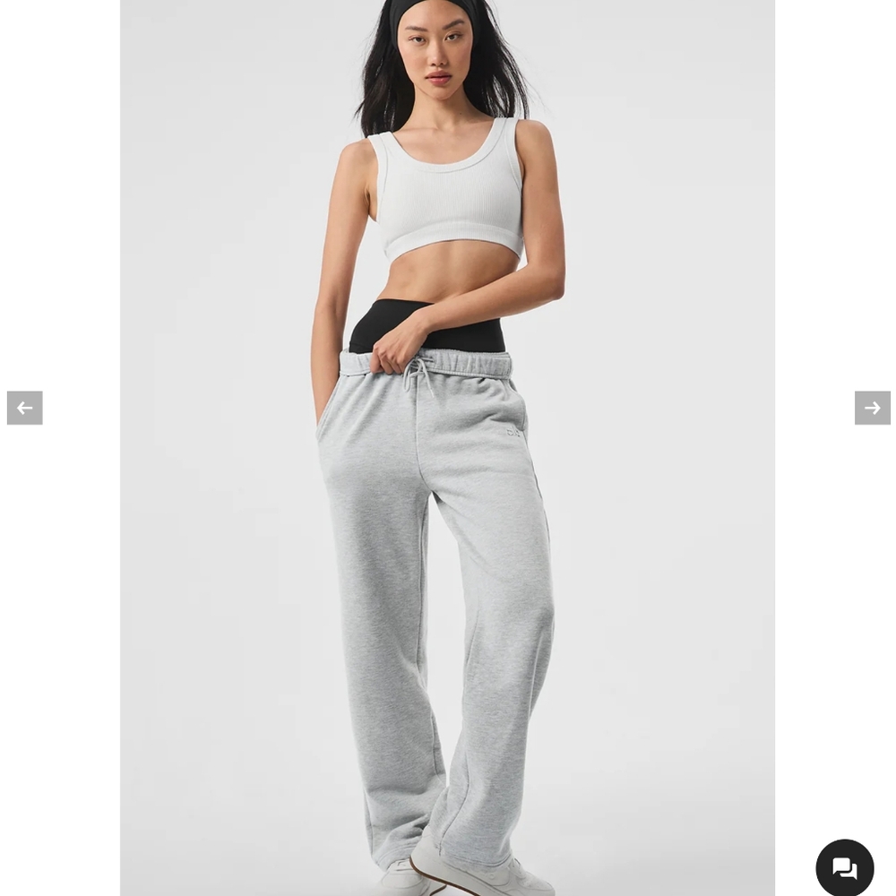 ALO Accolade straight leg sweatpants